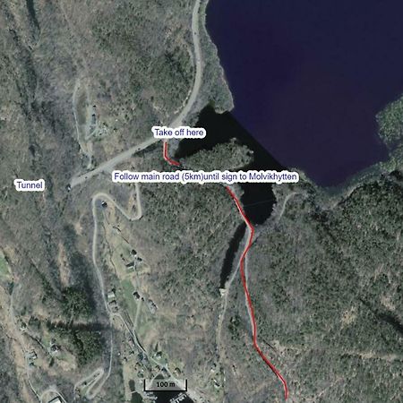 Molvik Hytten Villa Ostereidet Bagian luar foto
