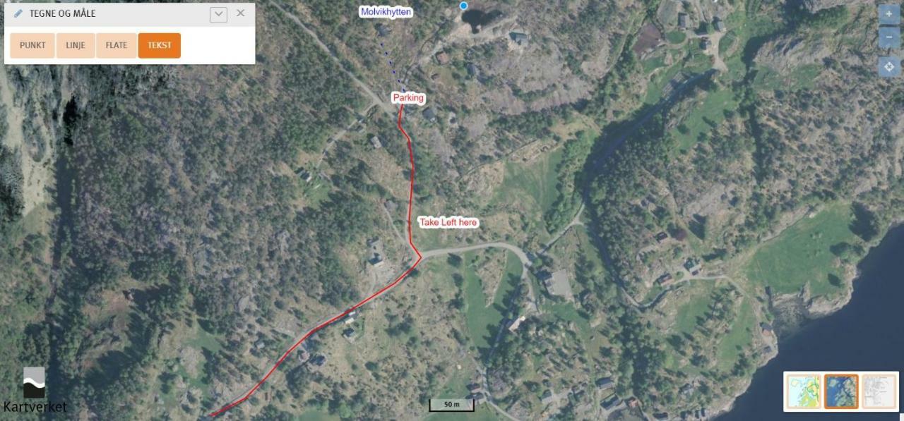 Molvik Hytten Villa Ostereidet Bagian luar foto